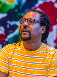Portrait image of Colson Whitehead